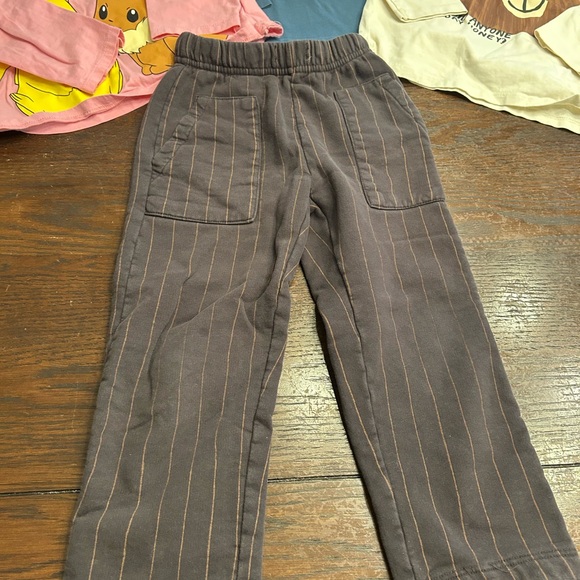 Boys Zara Kids Tees and Striped Pants Set - Picture 7 of 8